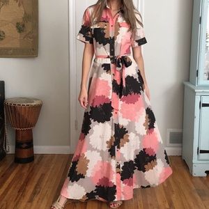 Maxi floral dress